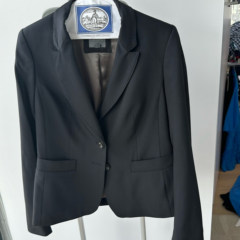The Limited Luxe Black Suit Jacket. In excellent condition.
